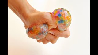 Orbeez Stress Ball  DIY Orbeez Stress Ball [upl. by Ynattir]