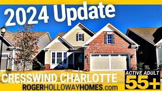 2024 Update Tour  Cresswind Charlotte 55 from Kolter Homes [upl. by Aisatsana]