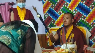 PALGA RINPOCHE visit village Keylad  Blessing Day For Villagers lahaulspiti buddhateachingsvlog [upl. by Huba]