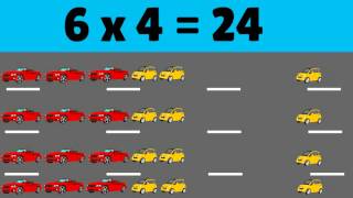 Multiplikationstabellen  Tabelle 4 [upl. by Ynnohj]