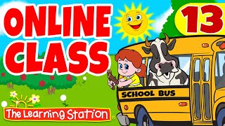 Online Class 13 ♫ Brain Breaks ♫ Seasons ♫ Nursery Rhymes amp More Kids Songs by The Learning Station [upl. by Ynavoj]