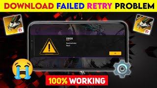 FREE FIRE DOWNLOAD FAILED RETRY PROBLEM  HOW TO SOLVE FREE FIRE DOWNLOAD FAILED PROBLEM [upl. by Remled]