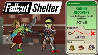 Fallout Shelter Quest  A Wasteland Tail 26  Canine Recovery [upl. by Nnalyrehc]