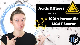 HIGH YIELD MCAT Chemistry  Acid amp Base Chemistry [upl. by Zeta]