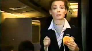 Lufthansa Safety Video OLD [upl. by Winni]