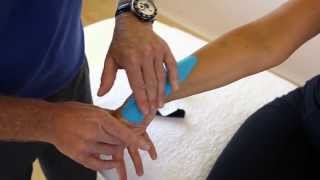 How to apply Kinesiology taping  Tendinitis of Wrist and forearm [upl. by Dode]