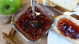 Feigenmarmelade Rezept aus frischen Feigen und grünem Apfel  Marmelade Konfitüre selber machen [upl. by Ellehcear]