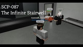 SCP087 Test  SCP Roleplay Fixed [upl. by Airdnat]