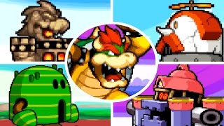 Mario amp Luigi Bowsers Inside Story  All Giant Bosses No Damage [upl. by Nalaf]