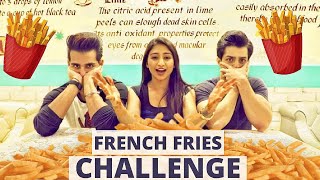 FRENCH FRIES Challenge  Rimorav Vlogs [upl. by Marzi132]