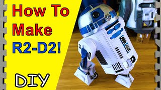 How To Make R2 D2 Star Wars DIY [upl. by Russia]