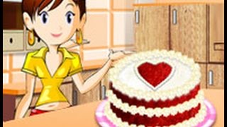 Cocina con Sara Tarta de terciopelo rojo Long Gameplay [upl. by Brenda]