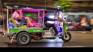 EXCITING TukTuk Race In Bangkok Thailand [upl. by Alexandros]