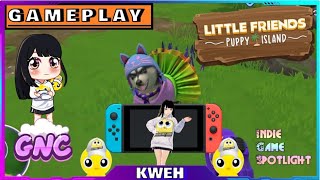 Little Friends Puppy Island  GAMEPLAY  Nintendo Switch  Indie Game Spotlight [upl. by Anilra507]