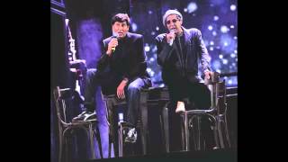 Adriano Celentano e Gianni Morandi Scende la pioggia Live Arena di Verona 2012 [upl. by Notsirt969]