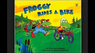 Froggy Rides A Bike  Storytime With Miss Rosie [upl. by Newkirk906]