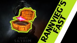 Skyrim Rannviegs Fast Stone of Barenziah Location [upl. by Kempe]