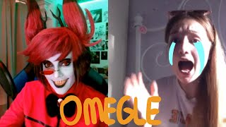 Alastor de Hazbin Hotel en OMEGLE [upl. by Kuth]