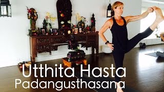 Asana Study Utthita Hasta Padangusthasana [upl. by Nnaegroeg]