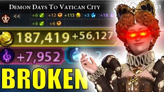 Civ 6  56 THOUSAND Gold Per Turn Makes This Game SILLY – 3 Deity Elizabeth Civilization VI [upl. by Nogam166]