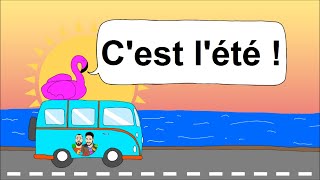 Chanson pour les vacances Cest lÉté  MathampLéo [upl. by Ettennor754]