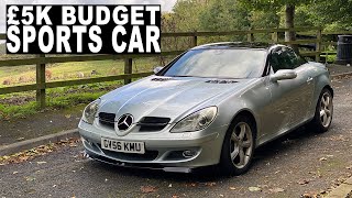 BUDGET SPORTS CAR REVIEW  Owning A SUB £5K 2006 Mercedes SLK [upl. by Thamos]