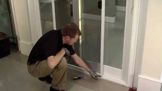 How To Proper Removal amp Replacement of Sliding Glass Door Screen [upl. by Hayyifas]