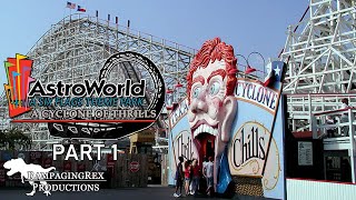 Six Flags AstroWorld A Cyclone of Thrills PART 1 [upl. by Byrann925]