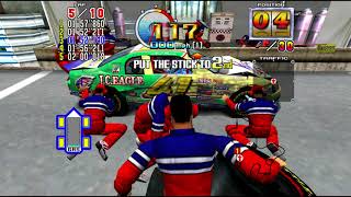 Daytona USA 2  GRAND PRIX Expert Easy Car 4k 60 fps [upl. by Dhiren]