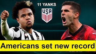 USMNT players BREAK European record [upl. by Patt]