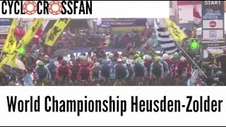 Cyclocross 2016 World Championship HeusdenZolder Men [upl. by Esiuol]