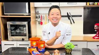 Entremet de Ovomaltine®  Chef Cesar Yukio [upl. by Patten]