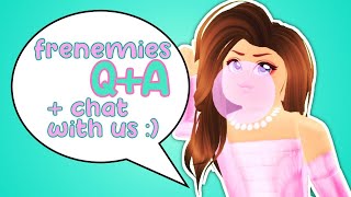 FRENEMIES ENDING LIVE QampA  HANGOUT WITH US [upl. by Annav]