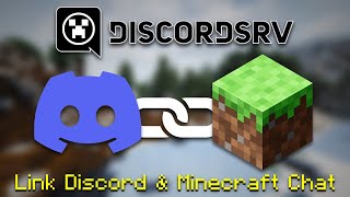 Link Discord and Minecraft Chat with the DiscordSRV Plugin Setup Tutorial [upl. by Elodia609]