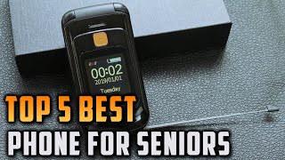 Top 5 Best Phone For Seniors on AliExpress [upl. by Eillehs]