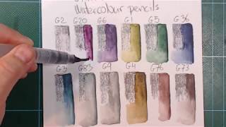 Staedtler Tinted colour pencils test and review [upl. by Carlisle16]