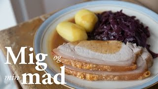 Flæskesteg med sprøde svær og brun sovs  Foodfanatic [upl. by Van452]