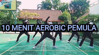 10 MENIT SENAM AEROBIK UNTUK PEMULA [upl. by Mountfort553]