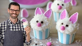 Easy Easter Bunny Cupcakes [upl. by Lyndy]