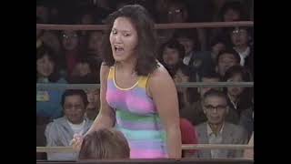 Dump Matsumoto amp Keiko Nakano vs Devil Masami amp Lioness Asuka 10271984  AJW [upl. by Lydon]