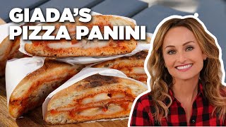 PIZZA Panini with Giada De Laurentiis  Giada Entertains  Food Network [upl. by Spanos419]