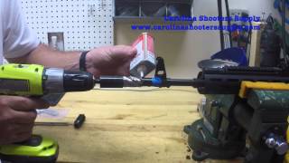 Saiga Rifle Muzzle Brake Installation Part 1 of 2 [upl. by Alcot365]