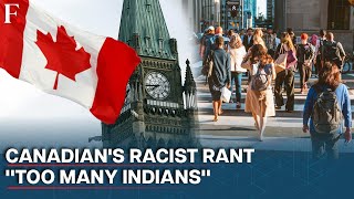 IndianOrigin Man Confronts Canadian Womans quotGo Back To Indiaquot Racist Rant [upl. by Drusy]