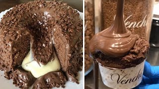 How To Make Chocolate Cake With Step By Step Instructions  Best Chocolate Cake Decorating Tutorial [upl. by Sydel]