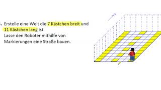 02 Programmieren lernen mit Robot Karol  Schleifen mit Bedingung [upl. by Fey]