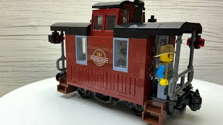 Bricklink Lego 910035 red passenger wagon [upl. by Mannuela894]