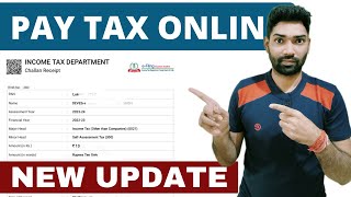 Income tax payment online ePay Tax 202425  How to pay income tax online on new efiling portal [upl. by Merna]