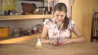 How to Take a Brooch amp Turn It Into a Hairpiece  Assorted Craft Projects [upl. by Marcile463]