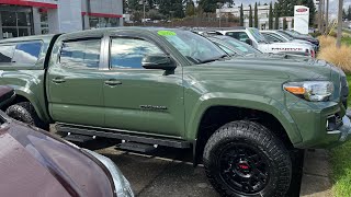 TRD Lift Kit Toyota Tacoma 17 inch trd wheels 2657017 tires [upl. by Aryahay]