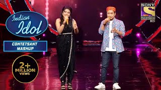 quotTere Sang Pyaarquot पे Arunita amp Pawandeep का यह Duet है बहुत सुरीला  Indian Idol  Contestant Mashup [upl. by Kcirdek225]